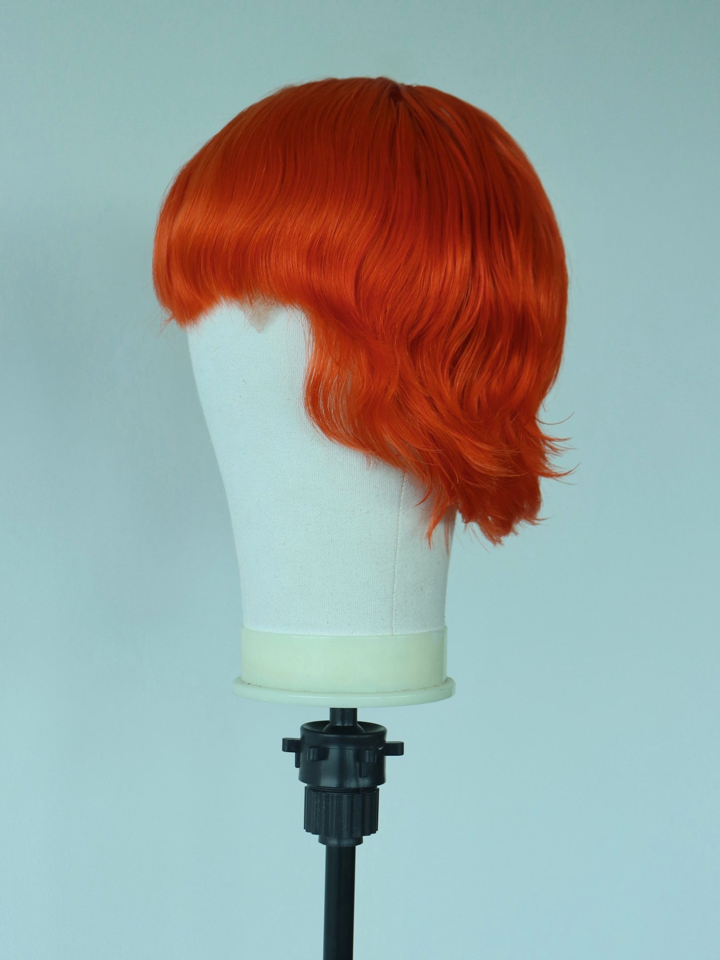 Orange short sides curls