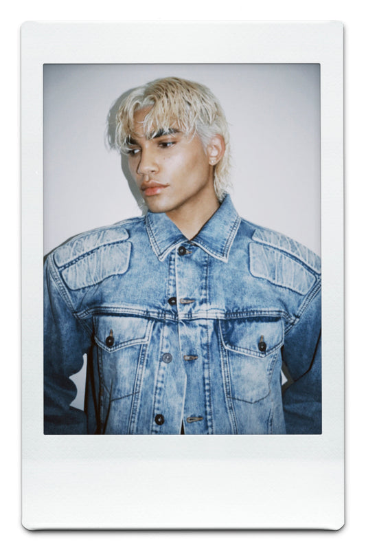 Shaved sides mullet