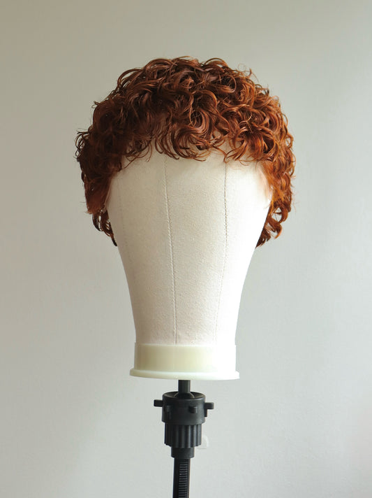 Ginger brown curls