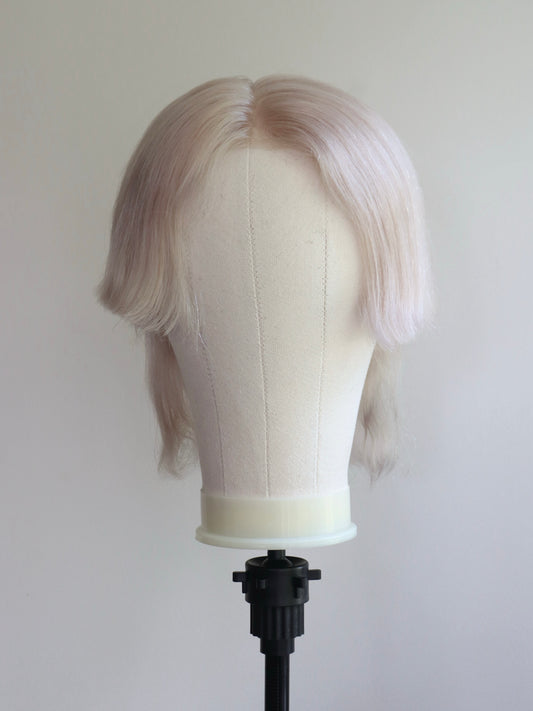 Silver shaved sides cut